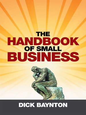 cover image of The Handbook of Small Business